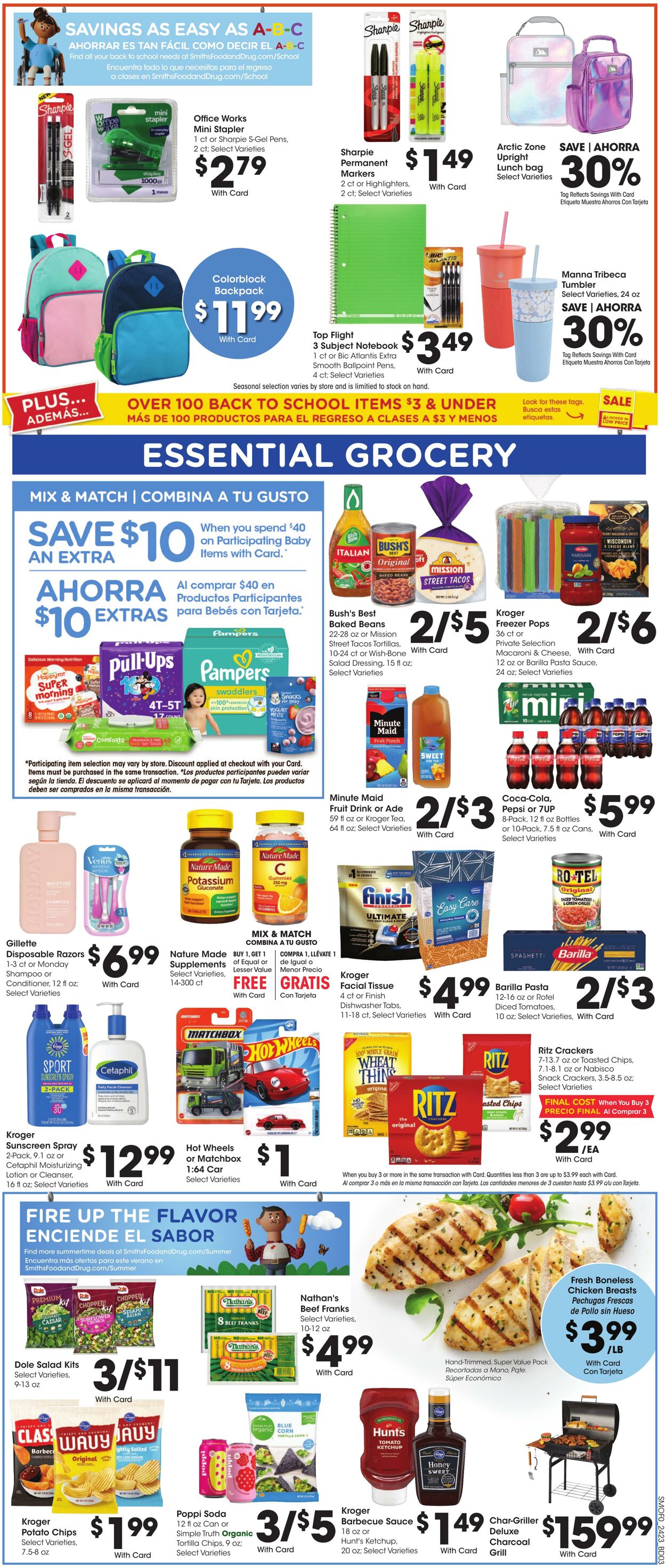 Weekly ad Smith’s Food and Drug 07/10/2024 - 07/16/2024