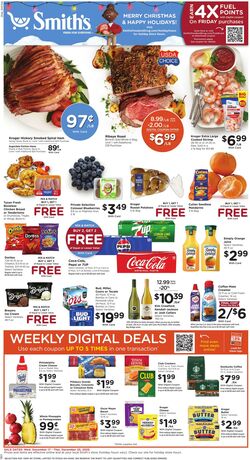 Weekly ad Smith’s Food and Drug 12/17/2025 - 12/25/2025