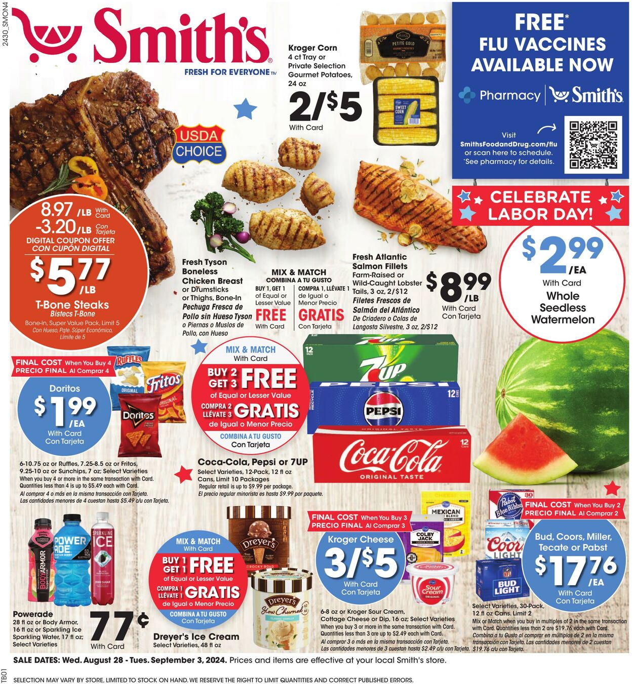 Weekly ad Smith’s Food and Drug 08/28/2024 - 09/03/2024