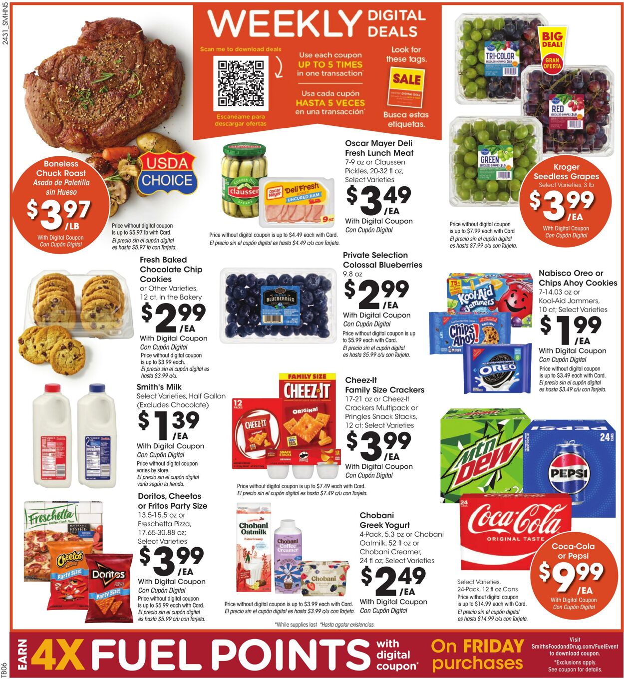 Weekly ad Smith’s Food and Drug 09/04/2024 - 09/10/2024