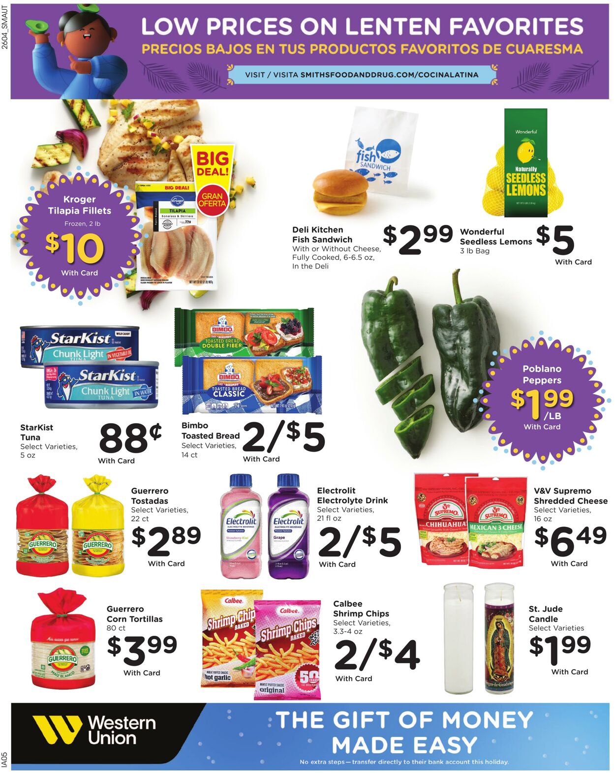 Weekly ad Smith’s Food and Drug 02/25/2026 - 03/03/2026