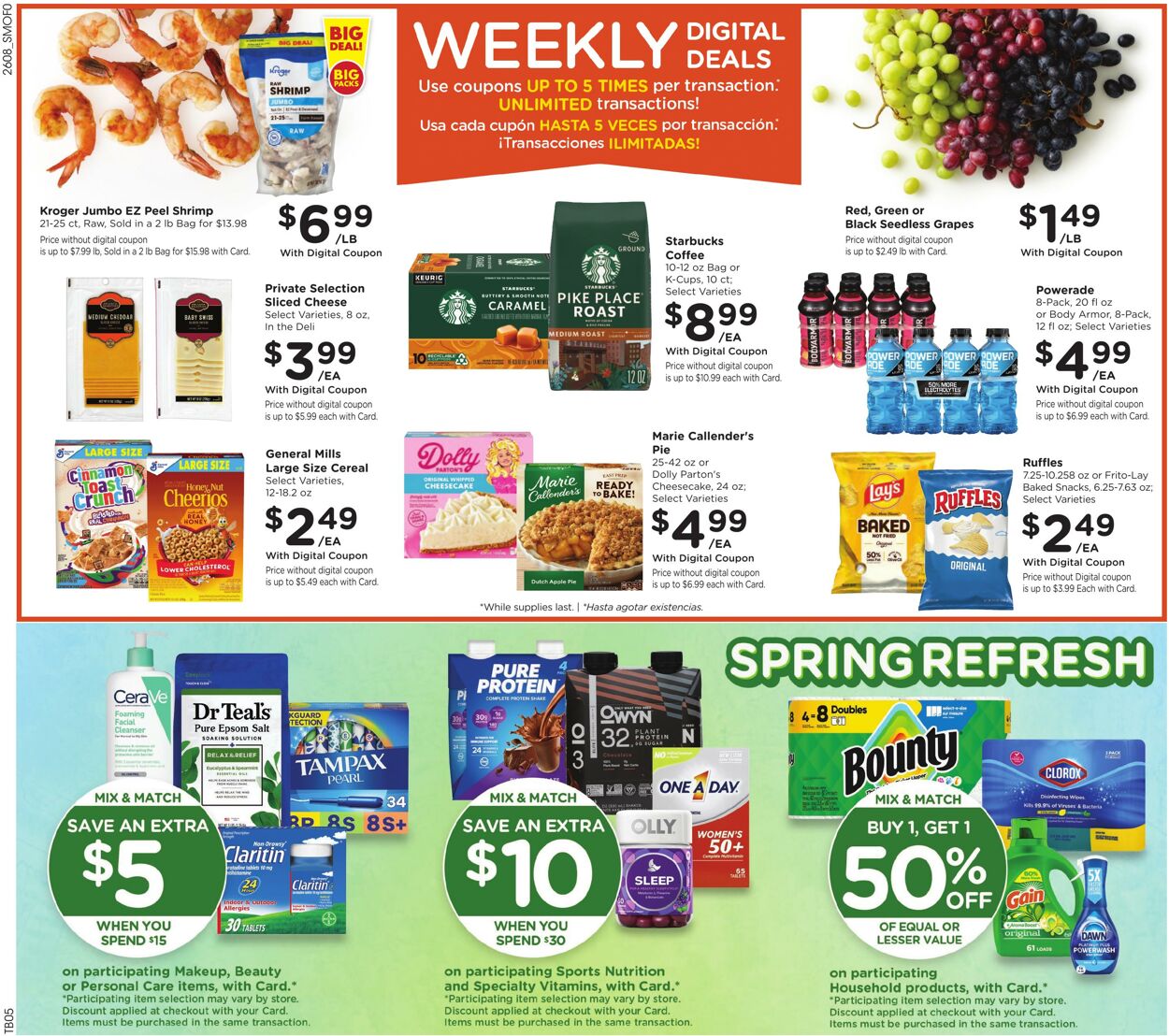 Weekly ad Smith’s Food and Drug 03/25/2026 - 03/31/2026