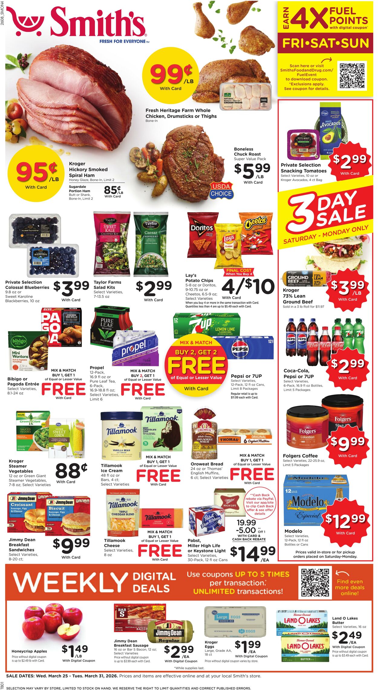 Weekly ad Smith’s Food and Drug 03/25/2026 - 03/31/2026
