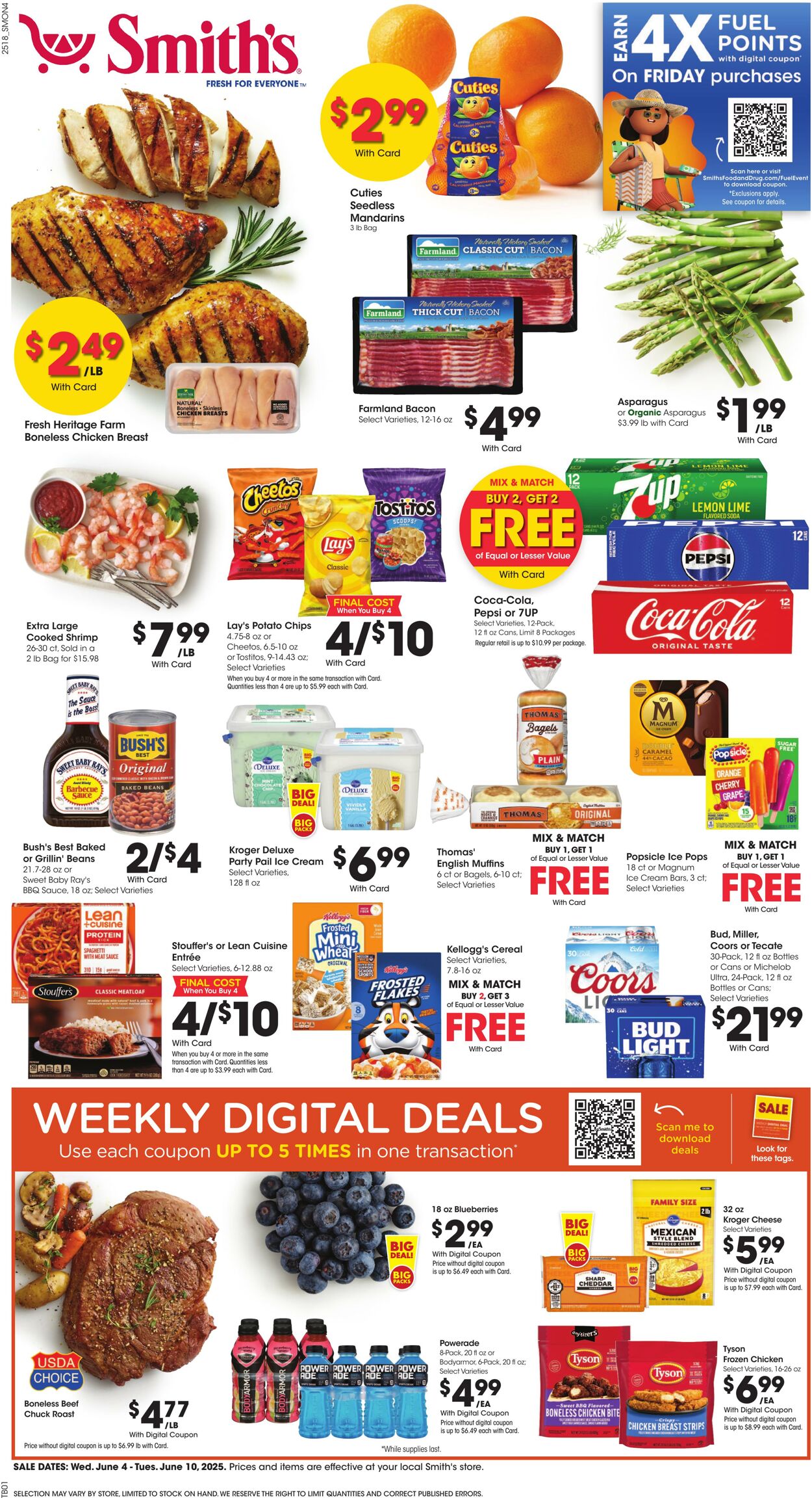 Weekly ad Smith’s Food and Drug 06/04/2025 - 06/10/2025