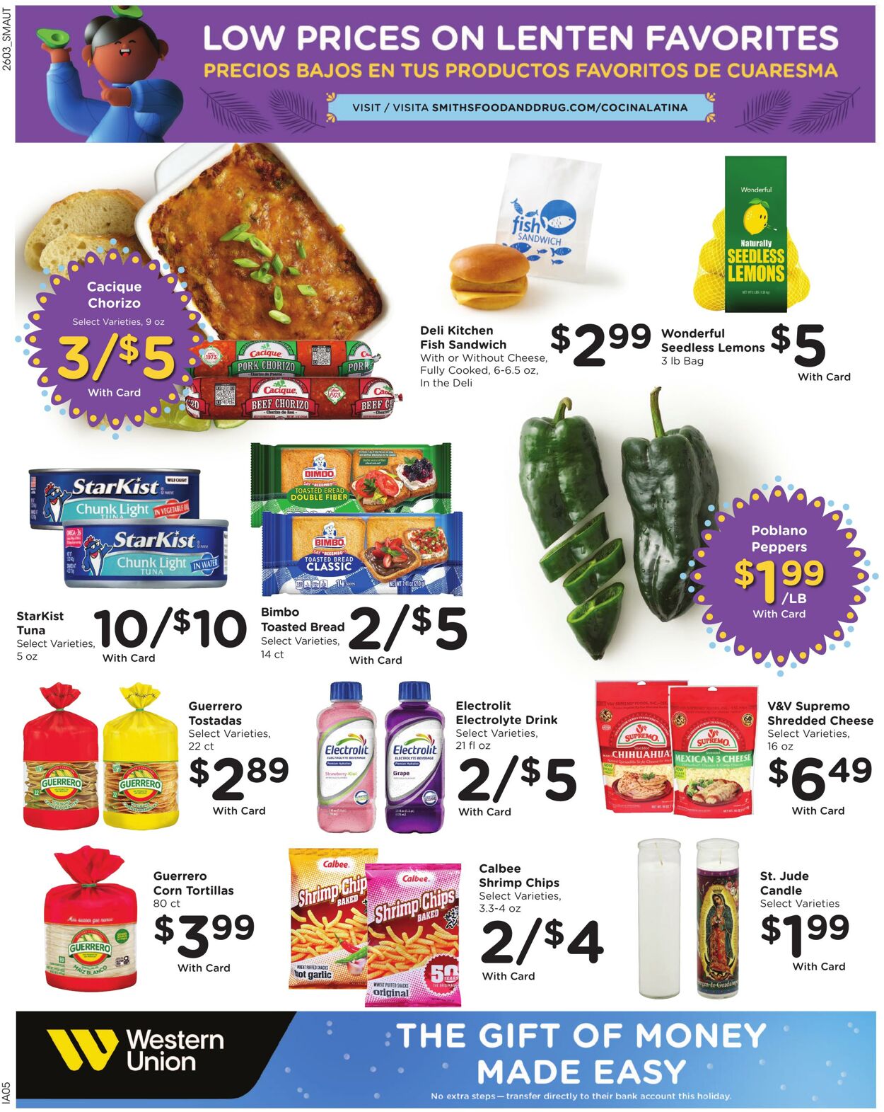 Weekly ad Smith’s Food and Drug 02/18/2026 - 02/24/2026