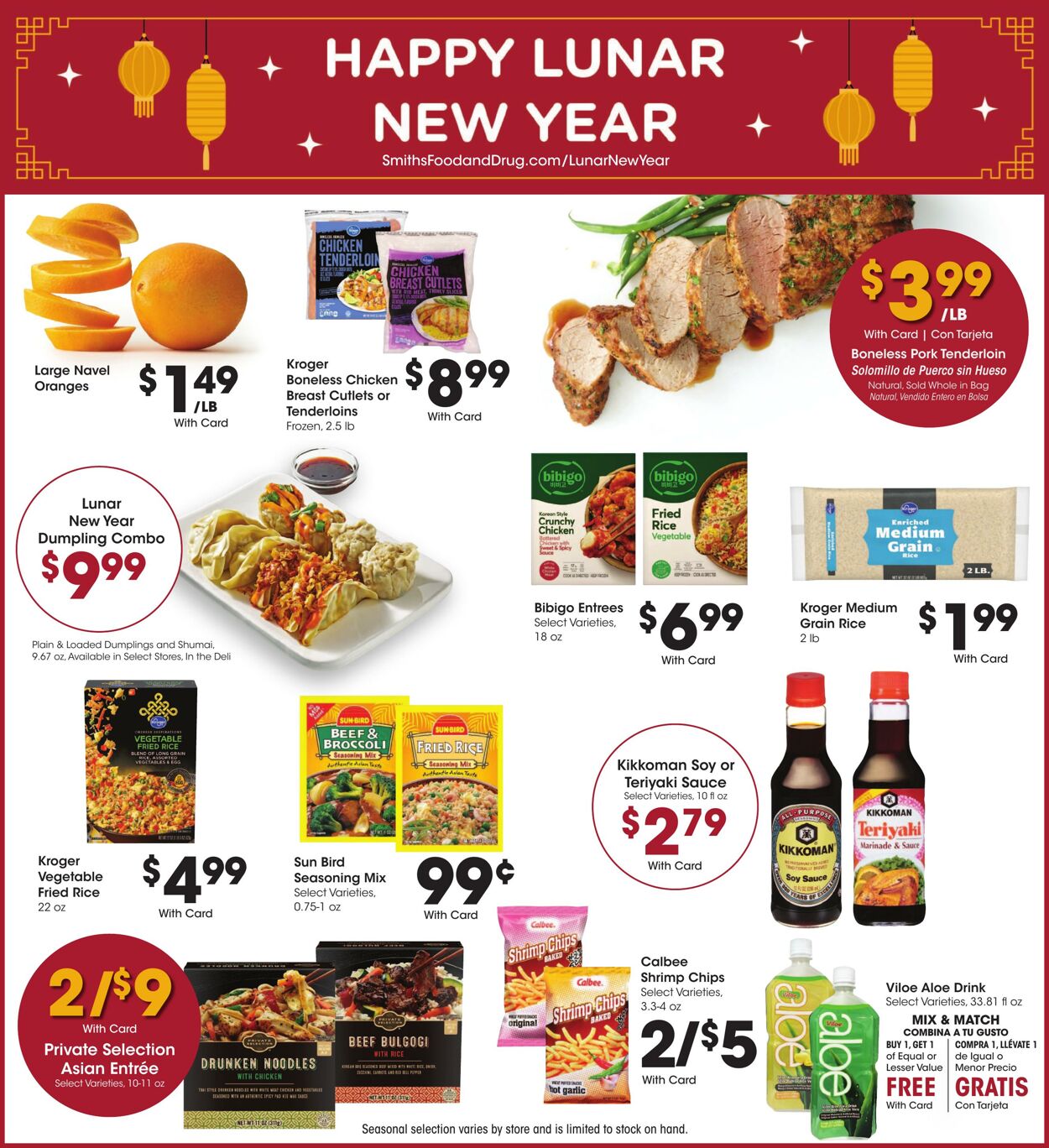 Weekly ad Smith’s Food and Drug 01/08/2025 - 01/14/2025