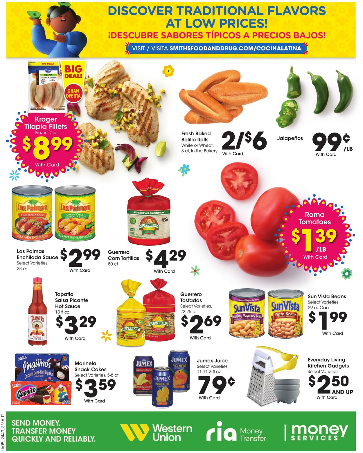 Weekly ad Smith’s Food and Drug 01/08/2025 - 01/14/2025