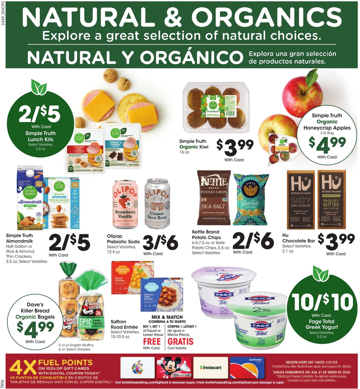 Weekly ad Smith’s Food and Drug 01/08/2025 - 01/14/2025