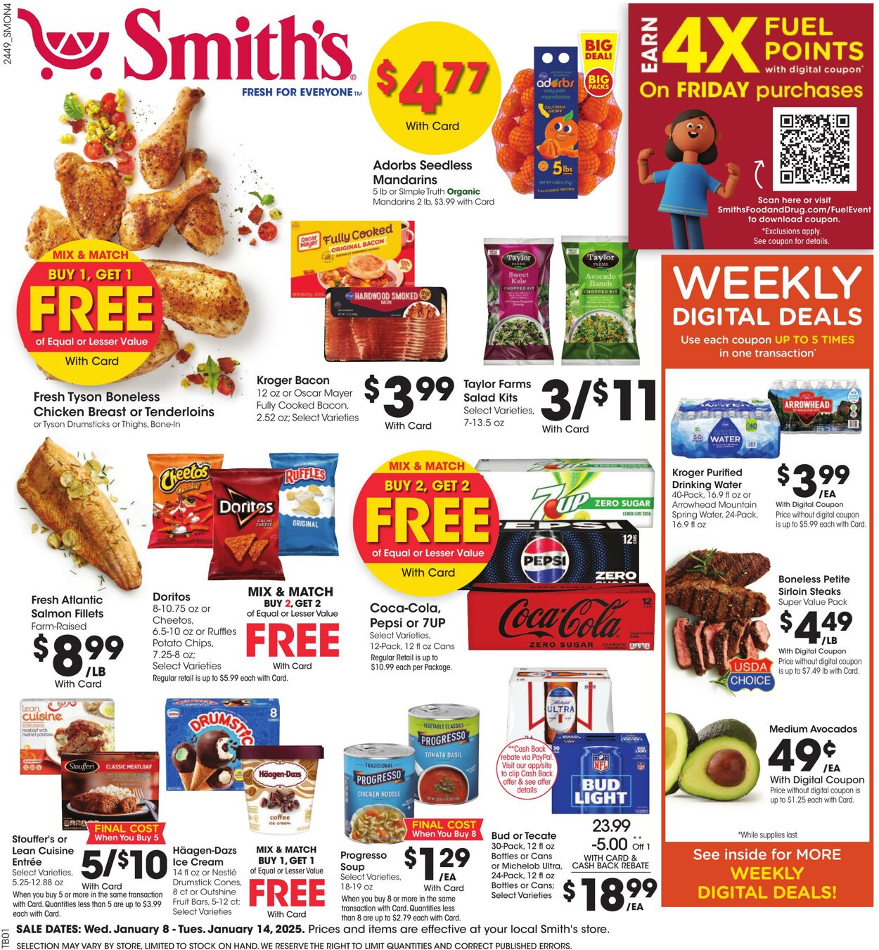 Smith’s Food and Drug Promotional weekly ads