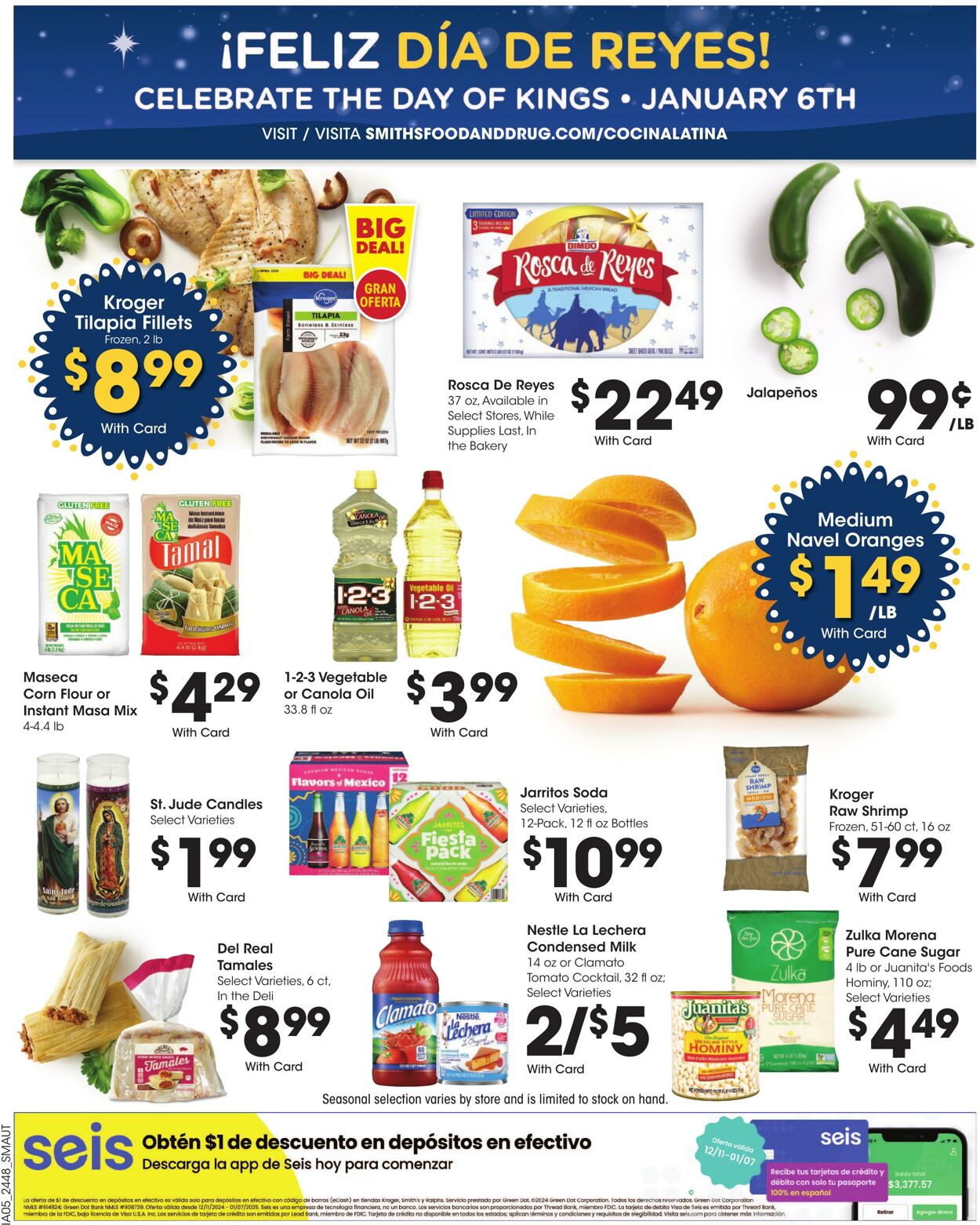 Weekly ad Smith’s Food and Drug 01/02/2025 - 01/07/2025