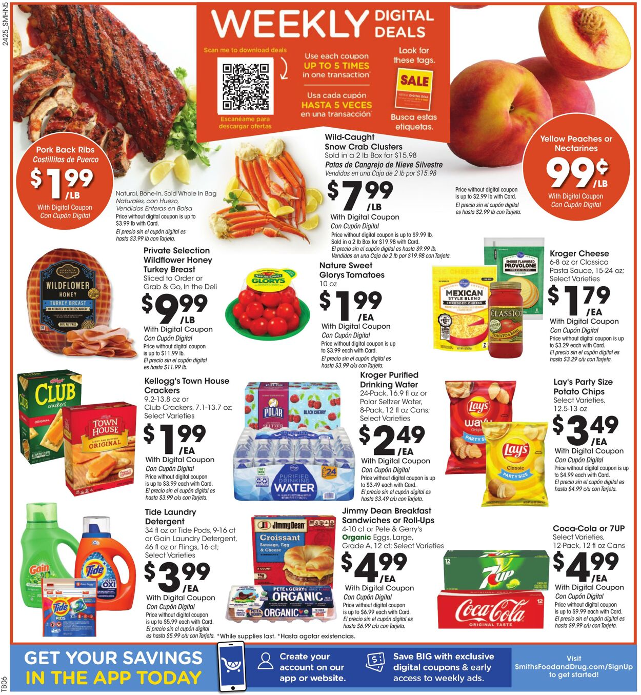 Weekly ad Smith’s Food and Drug 07/24/2024 - 07/30/2024