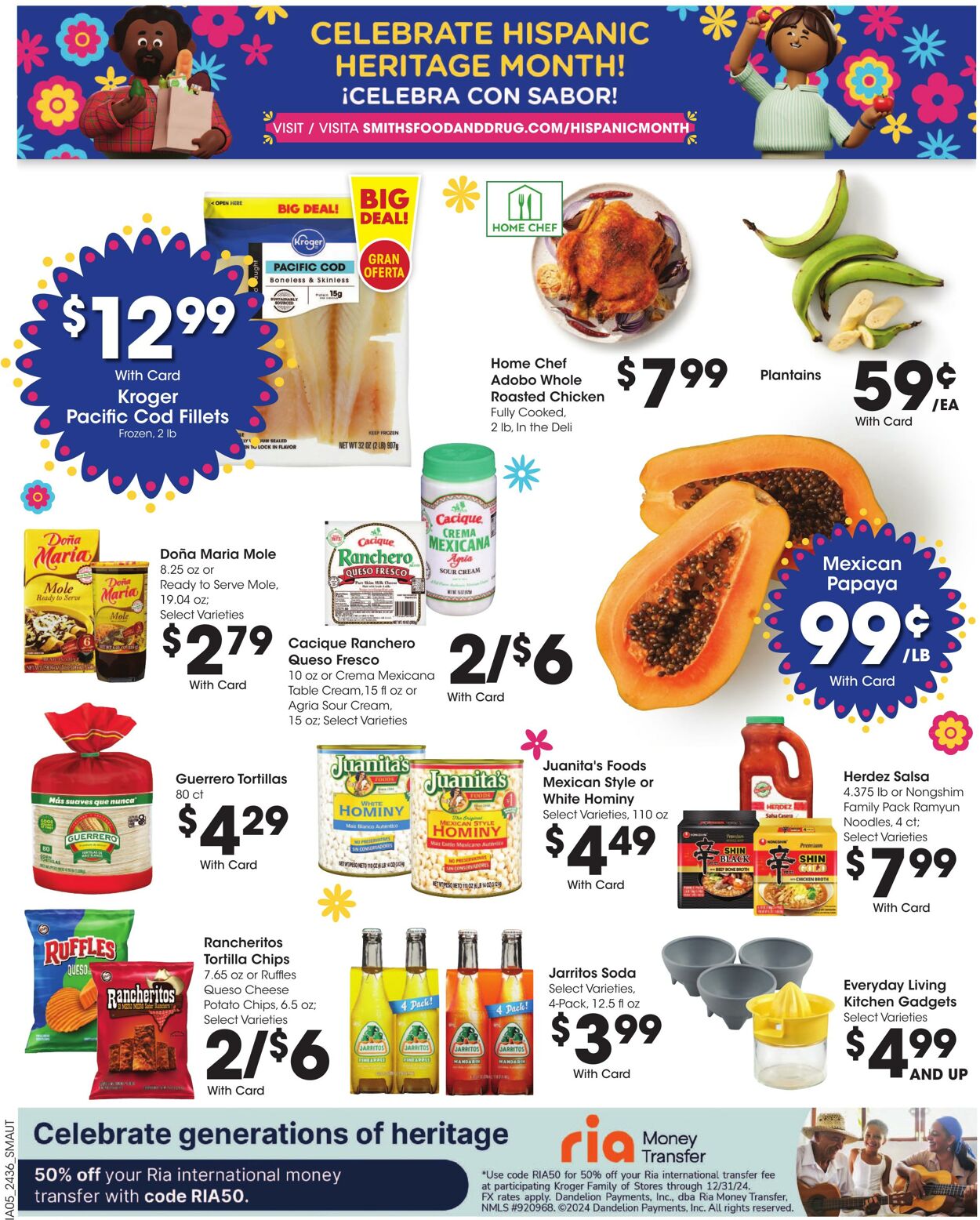 Weekly ad Smith’s Food and Drug 10/09/2024 - 10/15/2024