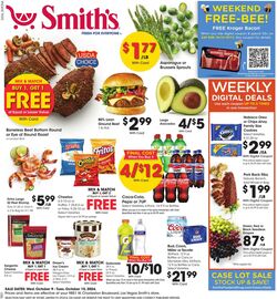 Weekly ad Smith’s Food and Drug 10/16/2024 - 10/22/2024