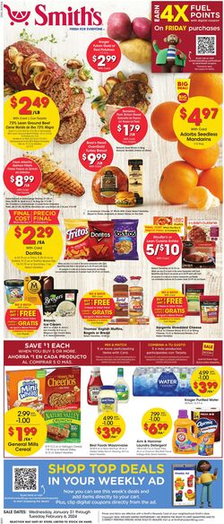 Weekly ad Smith’s Food and Drug 01/31/2024 - 02/06/2024