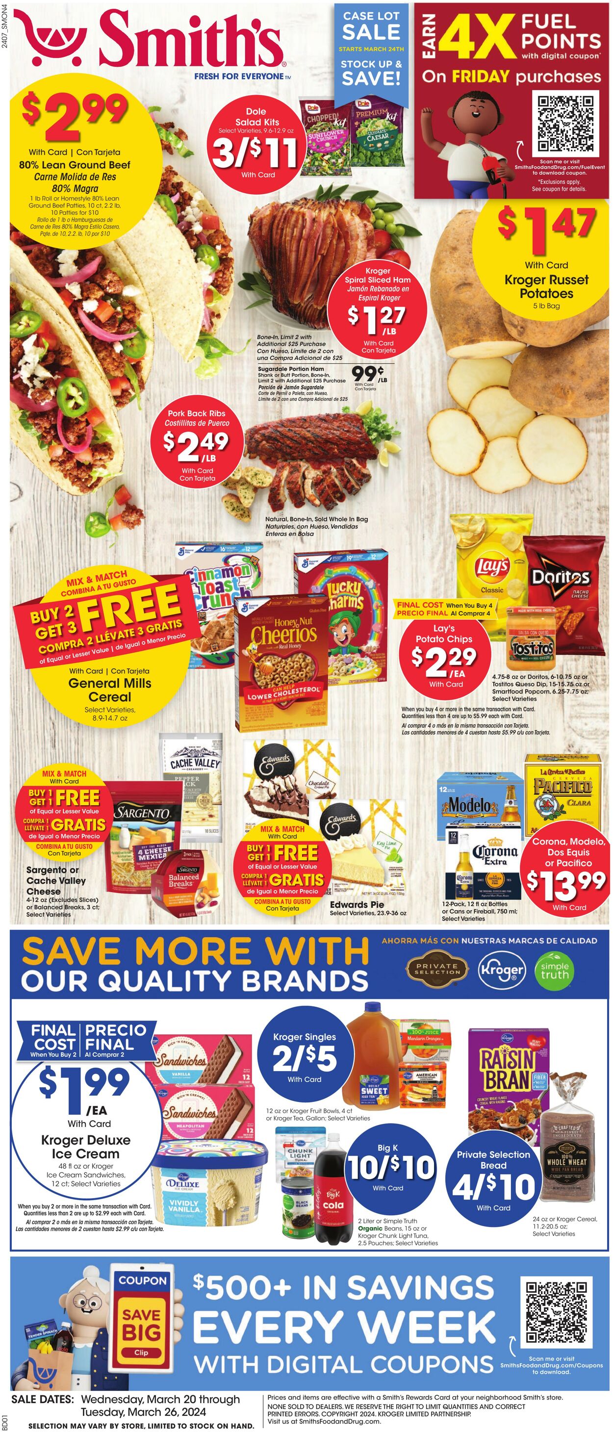 Weekly ad Smith’s Food and Drug 03/20/2024 - 03/26/2024