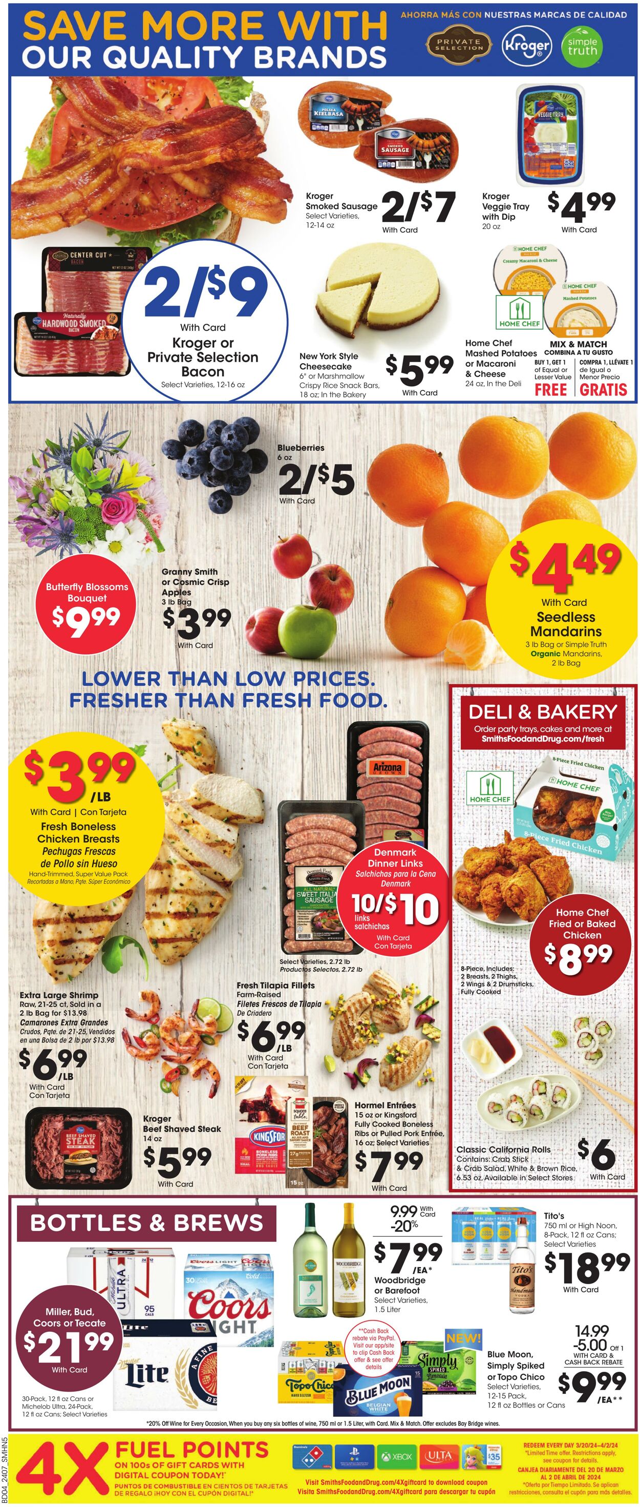 Weekly ad Smith’s Food and Drug 03/20/2024 - 03/26/2024