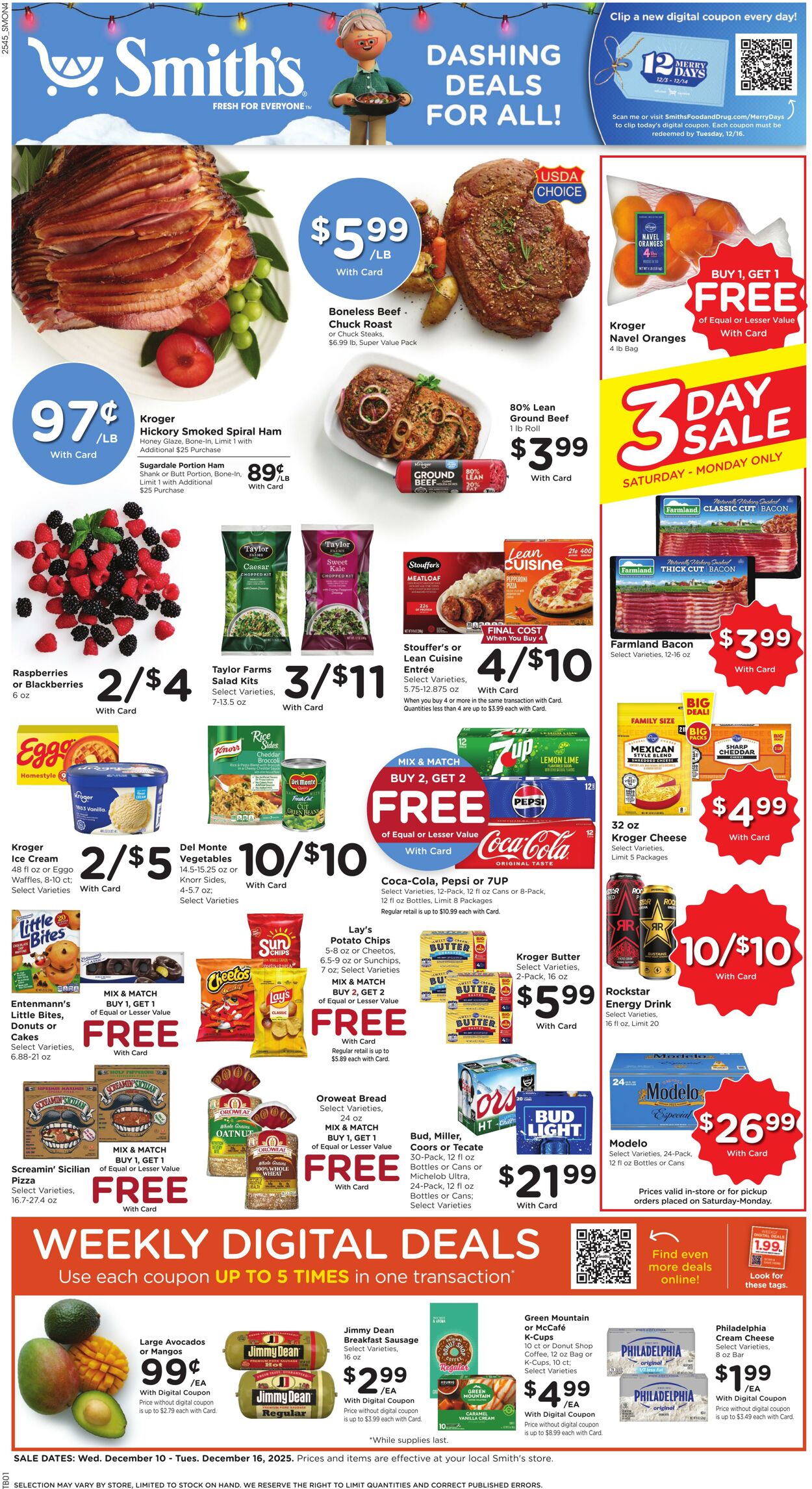 Weekly ad Smith’s Food and Drug 12/10/2025 - 12/16/2025