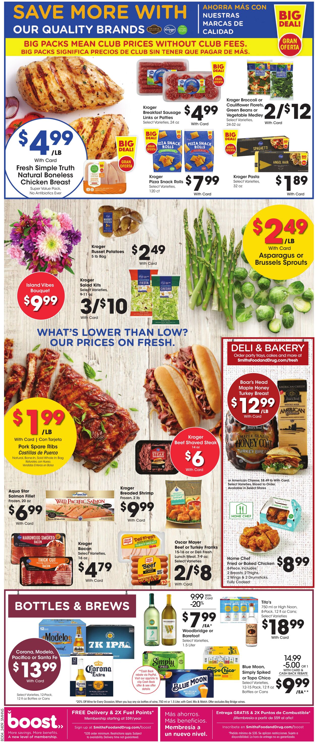 Weekly ad Smith’s Food and Drug 04/03/2024 - 04/09/2024