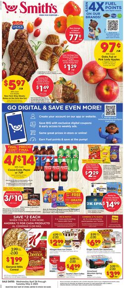 Weekly ad Smith’s Food and Drug 04/19/2023 - 04/25/2023