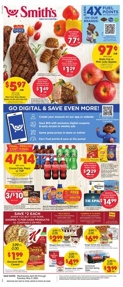Weekly ad Smith’s Food and Drug 04/26/2023 - 05/02/2023