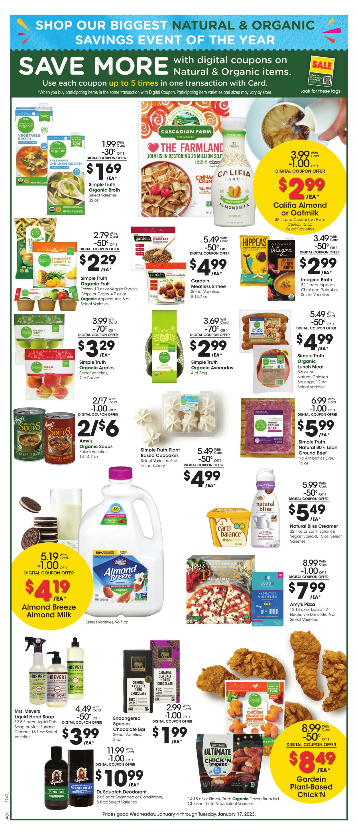 Weekly ad Smith’s Food and Drug 01/11/2023 - 01/17/2023