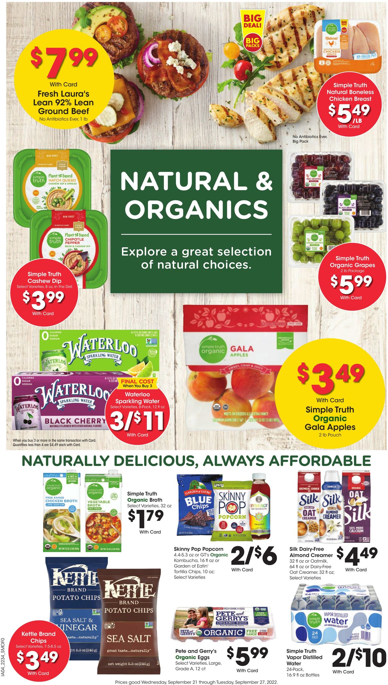 Weekly ad Smith’s Food and Drug 09/21/2022 - 09/27/2022