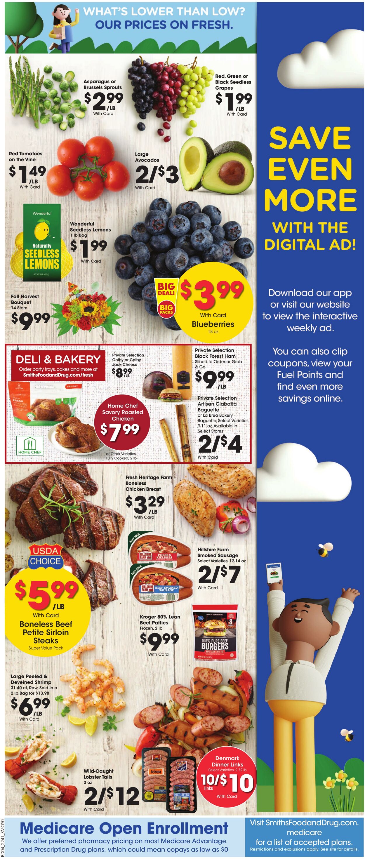 Weekly ad Smith’s Food and Drug 11/09/2022 - 11/15/2022