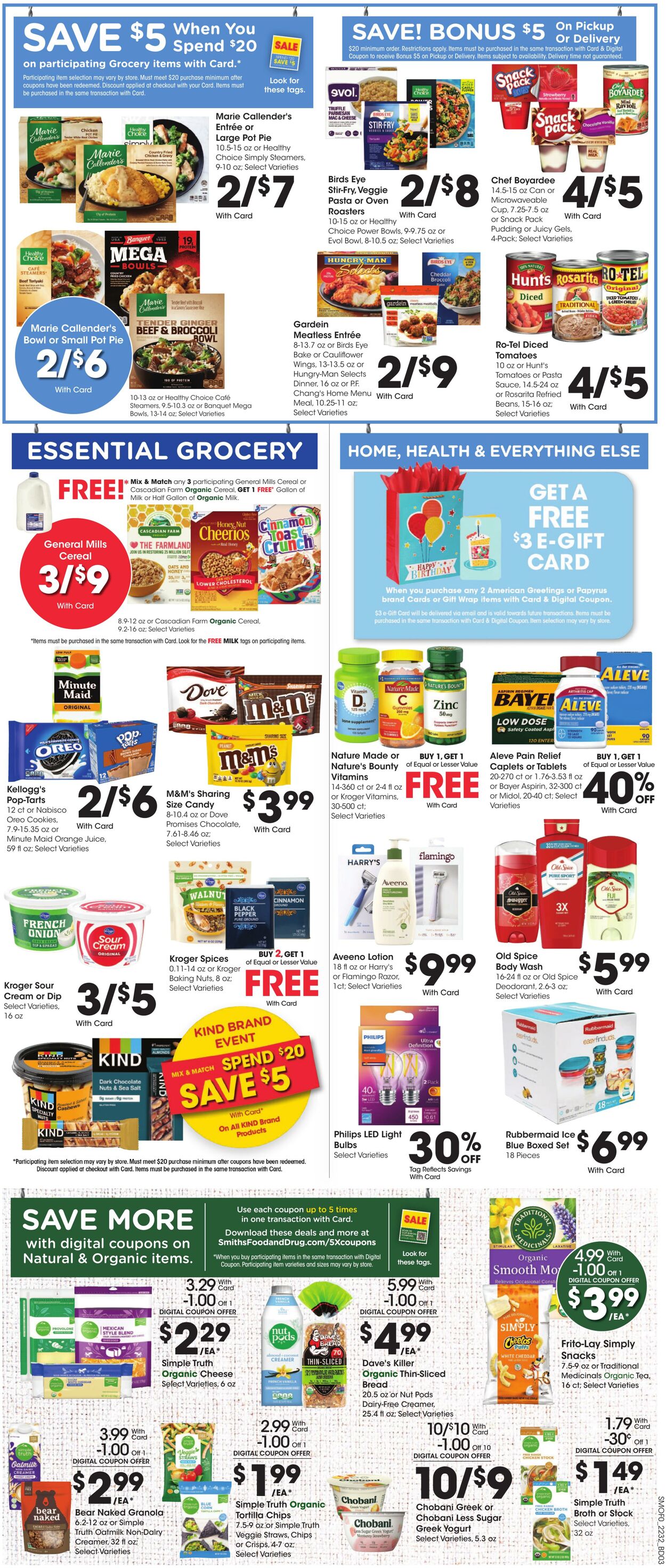 Weekly ad Smith’s Food and Drug 09/07/2022 - 09/13/2022