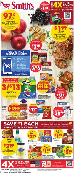 Weekly ad Smith’s Food and Drug 02/01/2023-02/07/2023