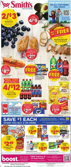Weekly ad Smith’s Food and Drug 10/19/2022-10/25/2022