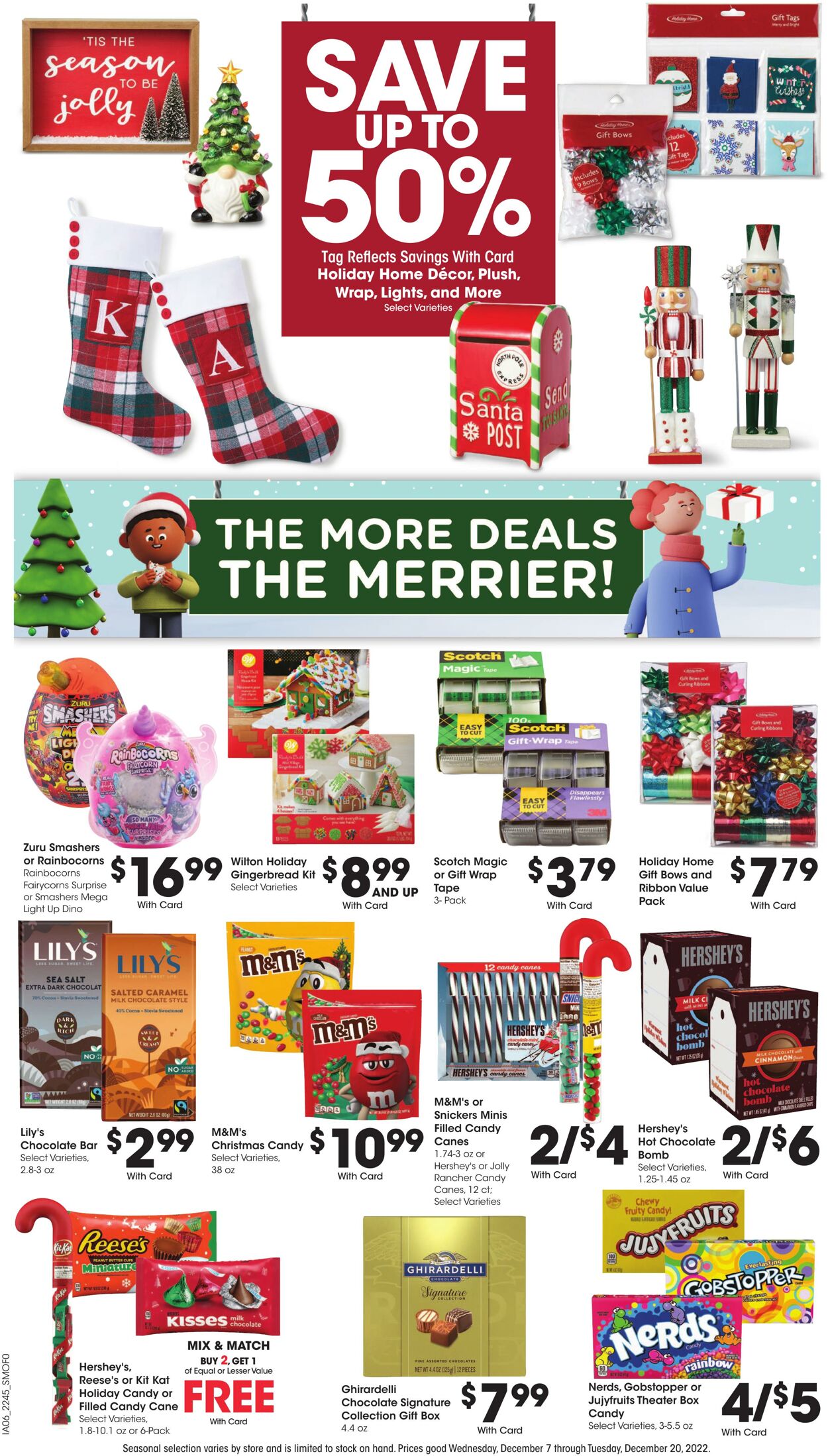 Weekly ad Smith’s Food and Drug 12/07/2022 - 12/13/2022