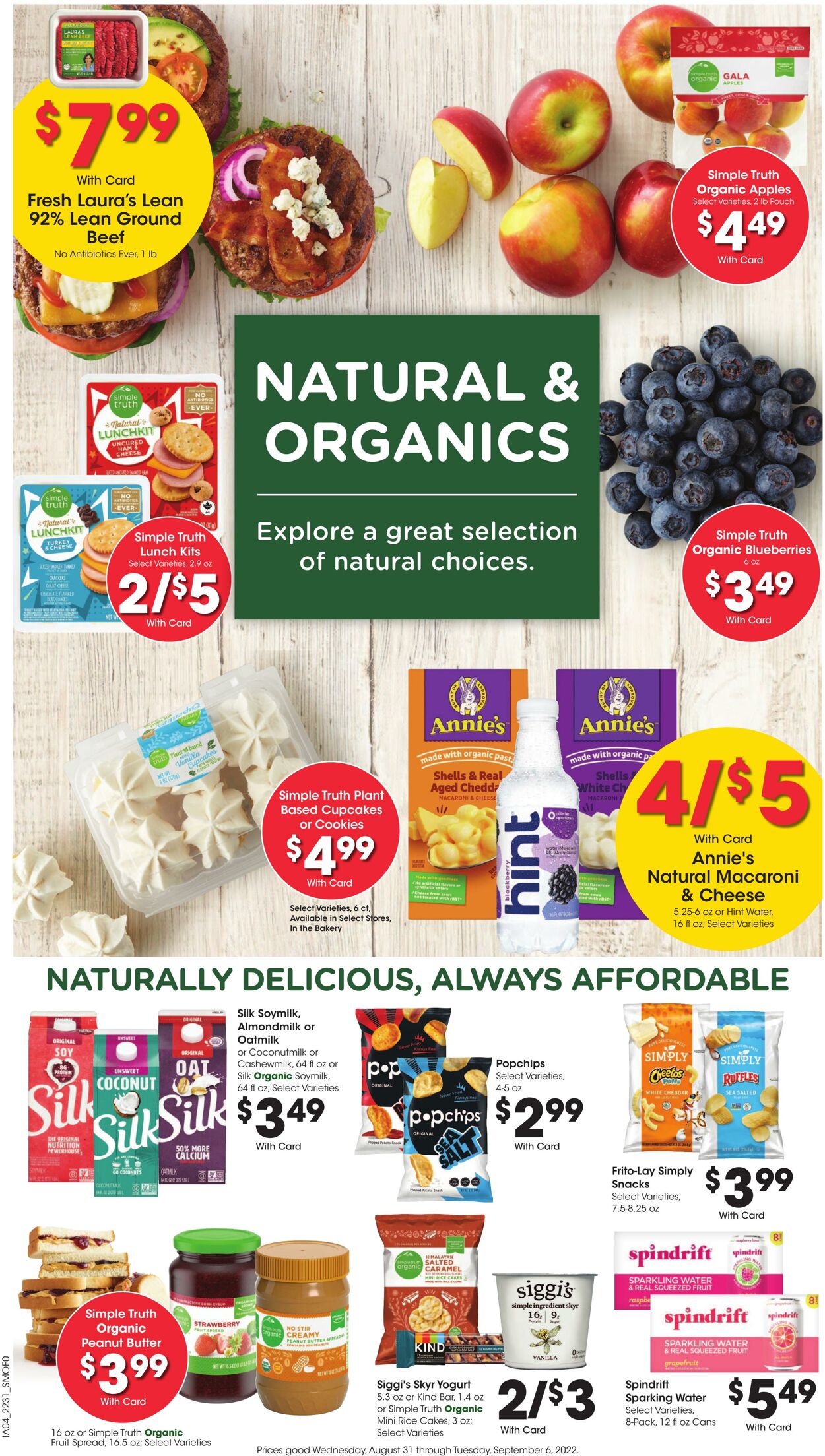 Weekly ad Smith’s Food and Drug 08/31/2022 - 09/06/2022