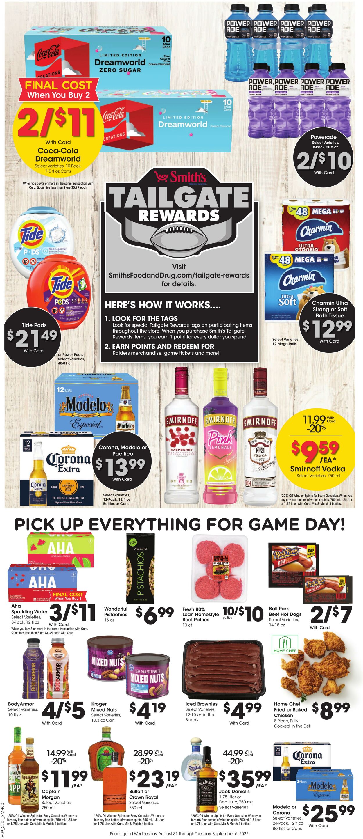 Weekly ad Smith’s Food and Drug 08/31/2022 - 09/06/2022