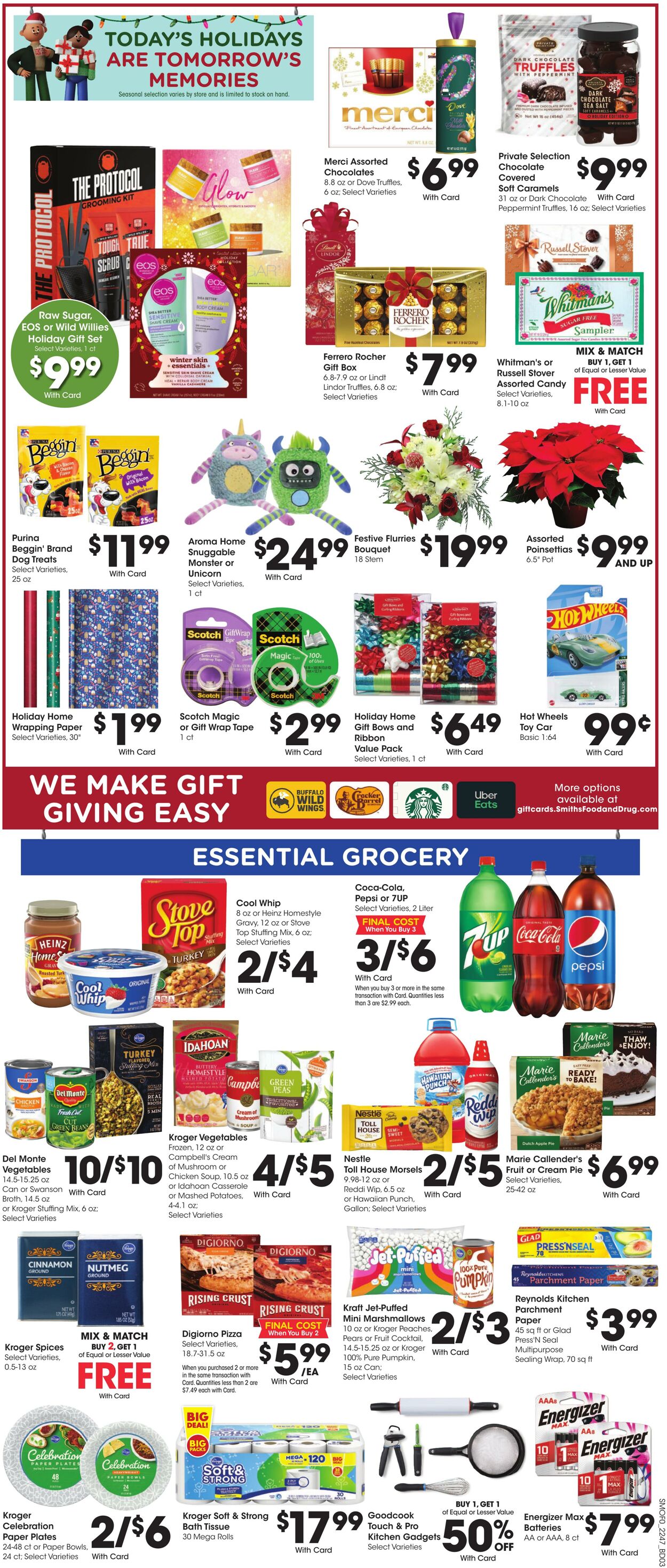 Weekly ad Smith’s Food and Drug 12/21/2022 - 12/27/2022