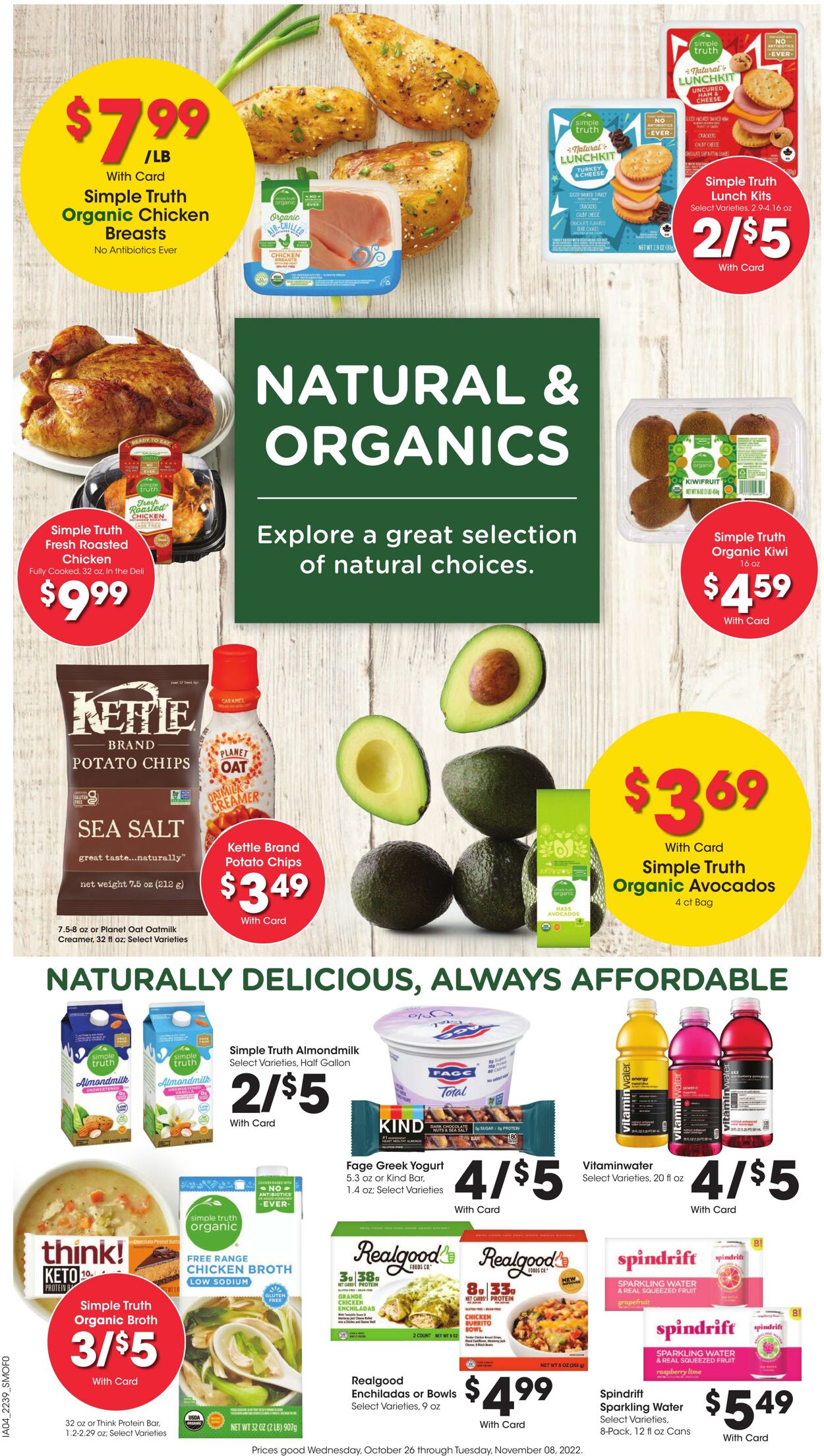 Weekly ad Smith’s Food and Drug 11/02/2022 - 11/08/2022