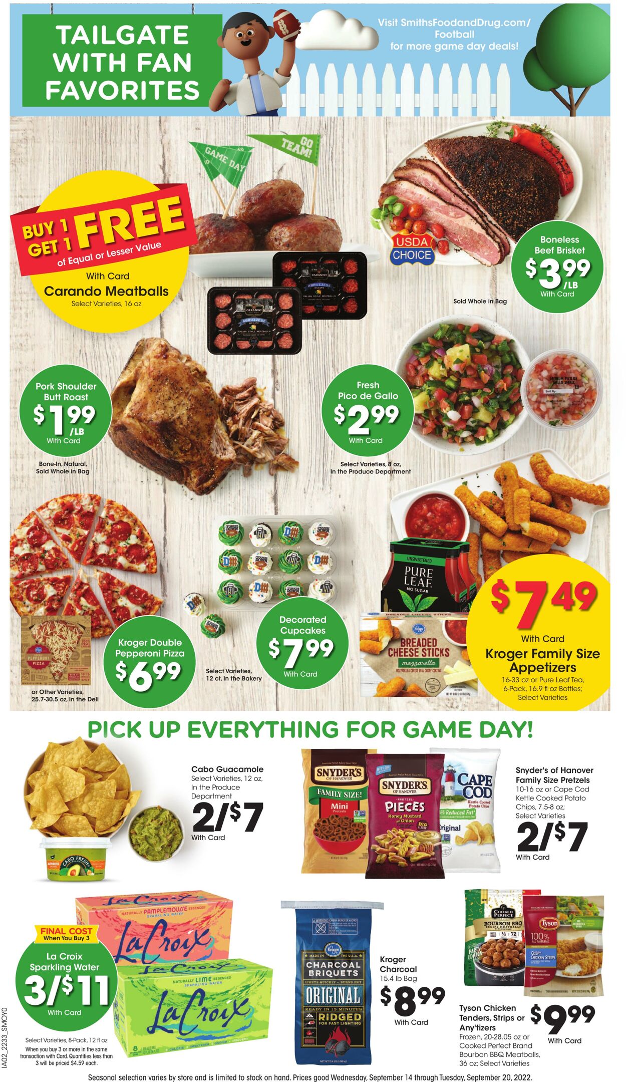 Weekly ad Smith’s Food and Drug 09/14/2022 - 09/20/2022