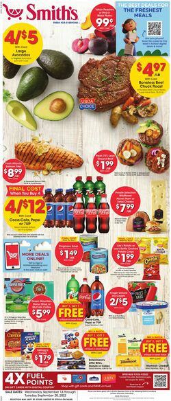 Weekly ad Smith’s Food and Drug 09/14/2022-09/20/2022