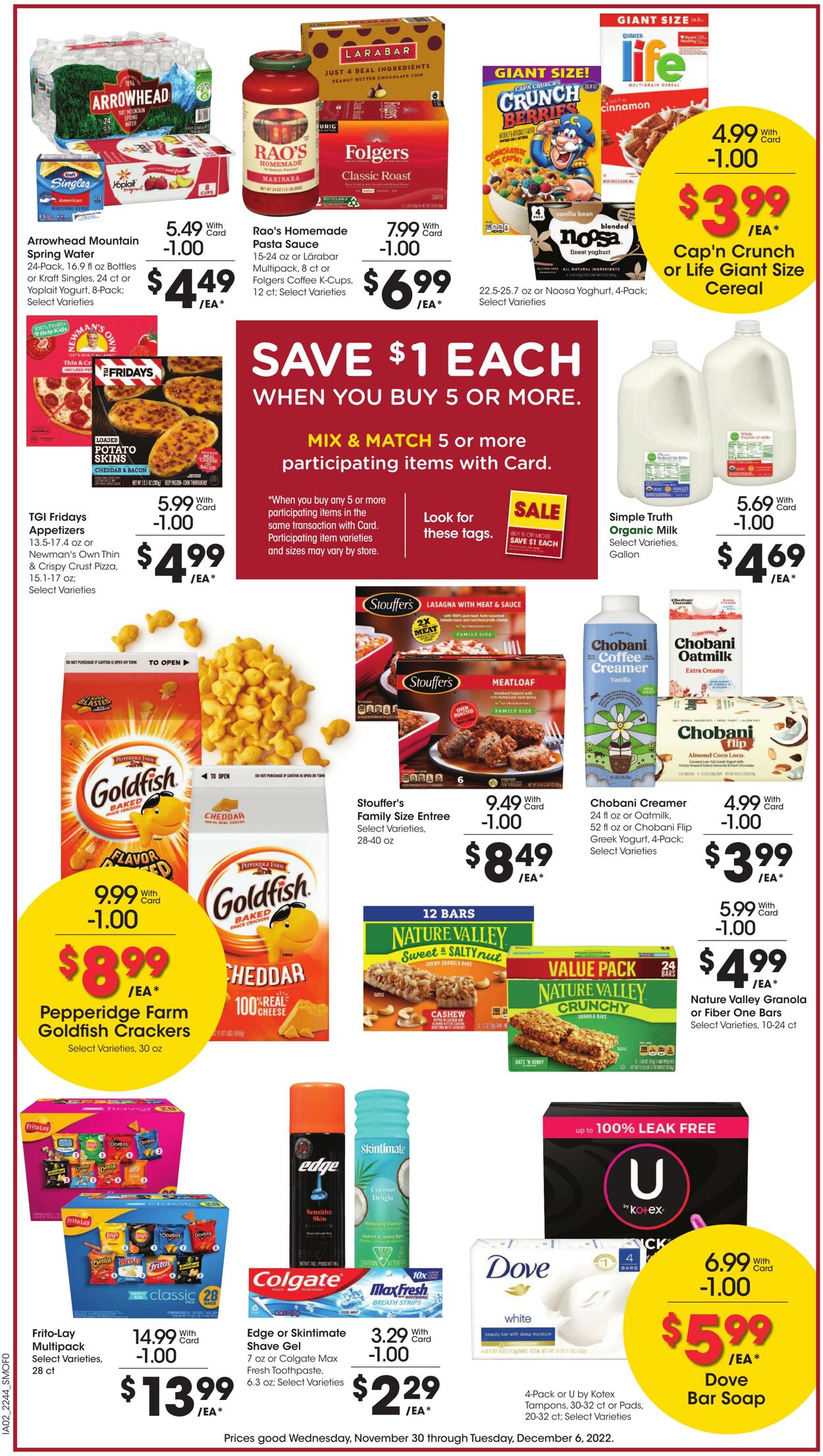 Weekly ad Smith’s Food and Drug 11/30/2022 - 12/06/2022