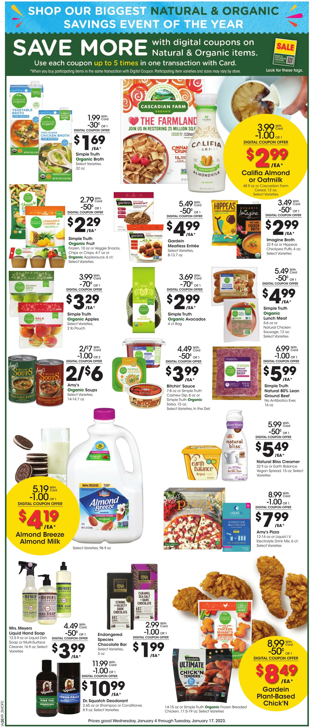 Weekly ad Smith’s Food and Drug 01/04/2023 - 01/10/2023