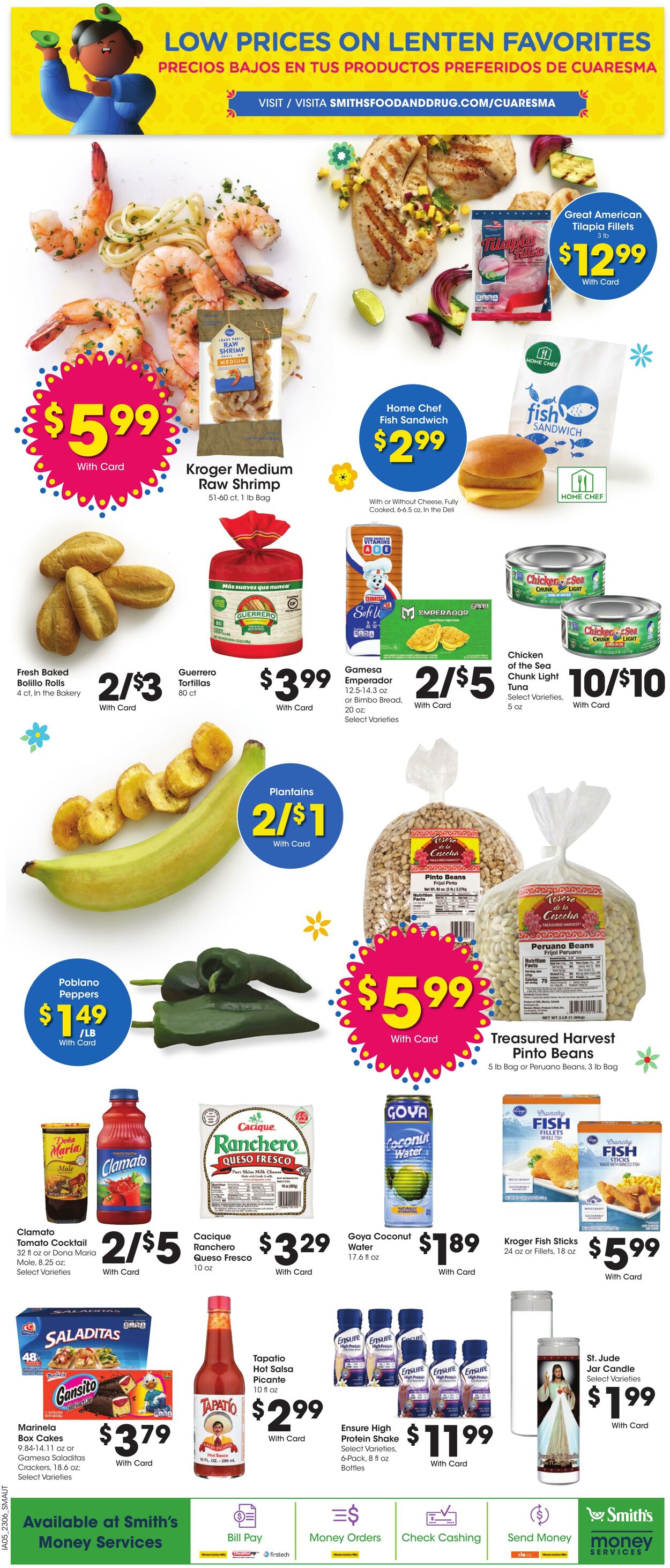 Weekly ad Smith’s Food and Drug 03/08/2023 - 03/14/2023