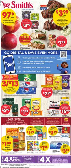Weekly ad Smith’s Food and Drug 03/08/2023 - 03/14/2023