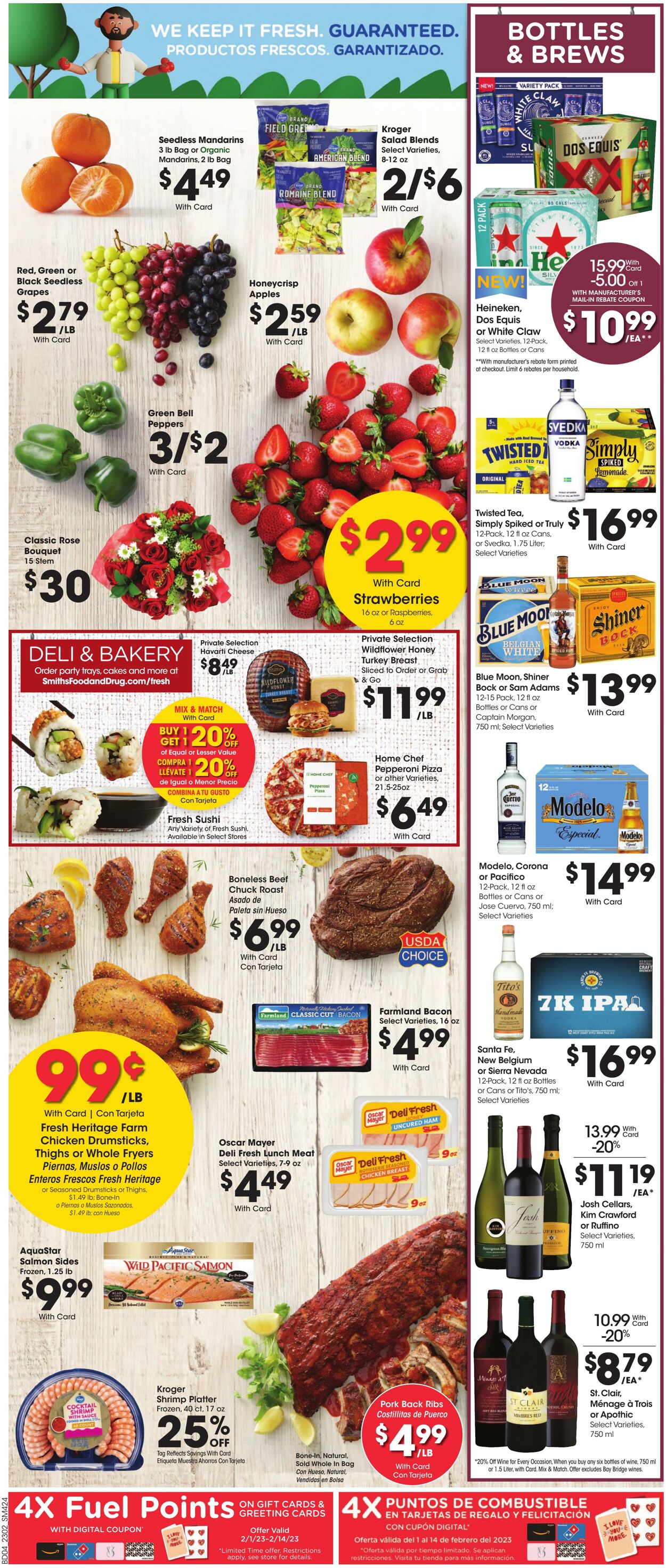 Weekly ad Smith’s Food and Drug 02/08/2023 - 02/14/2023