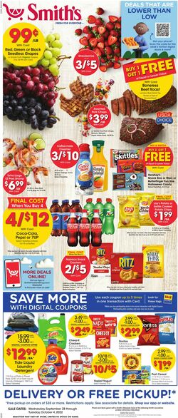 Weekly ad Smith’s Food and Drug 09/28/2022-10/04/2022