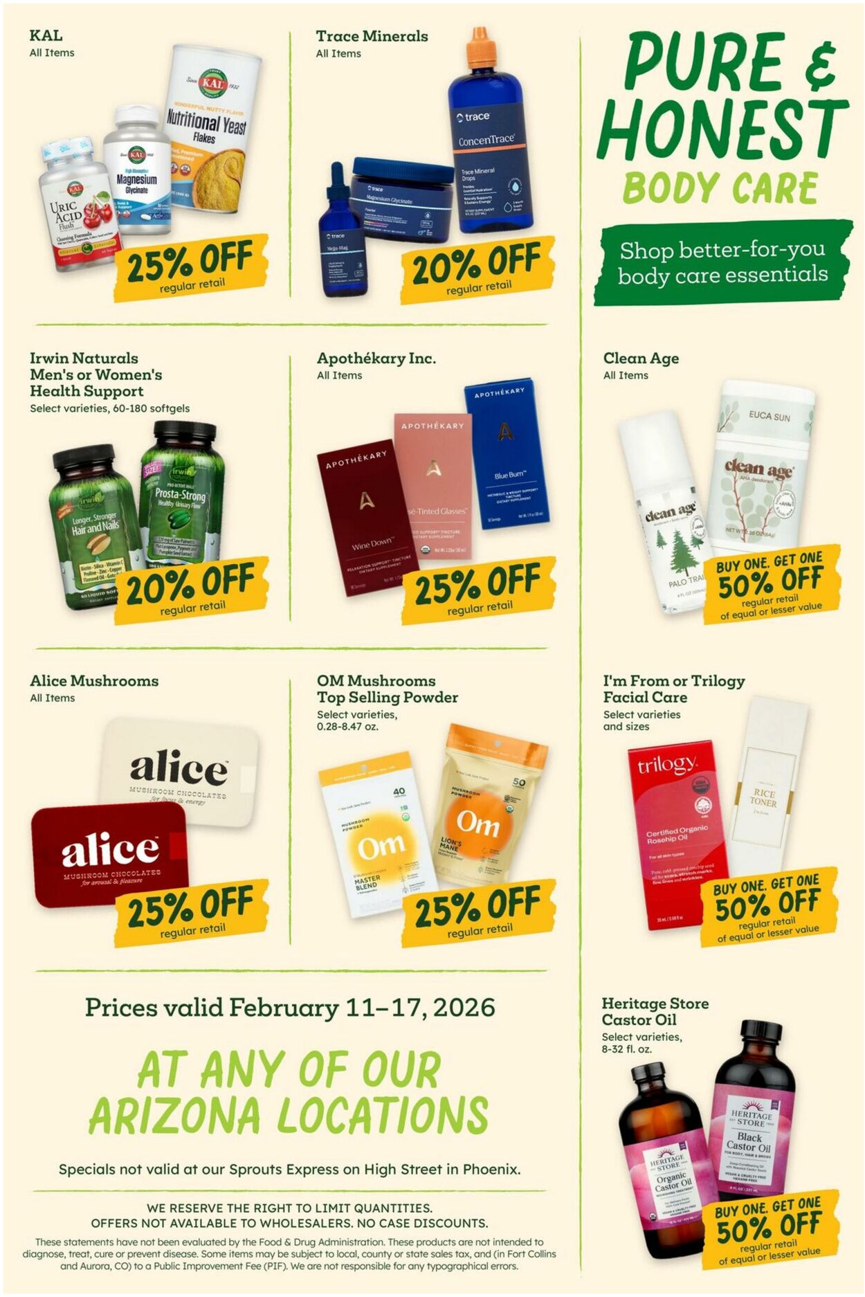 Weekly ad Sprouts 02/11/2026 - 02/17/2026