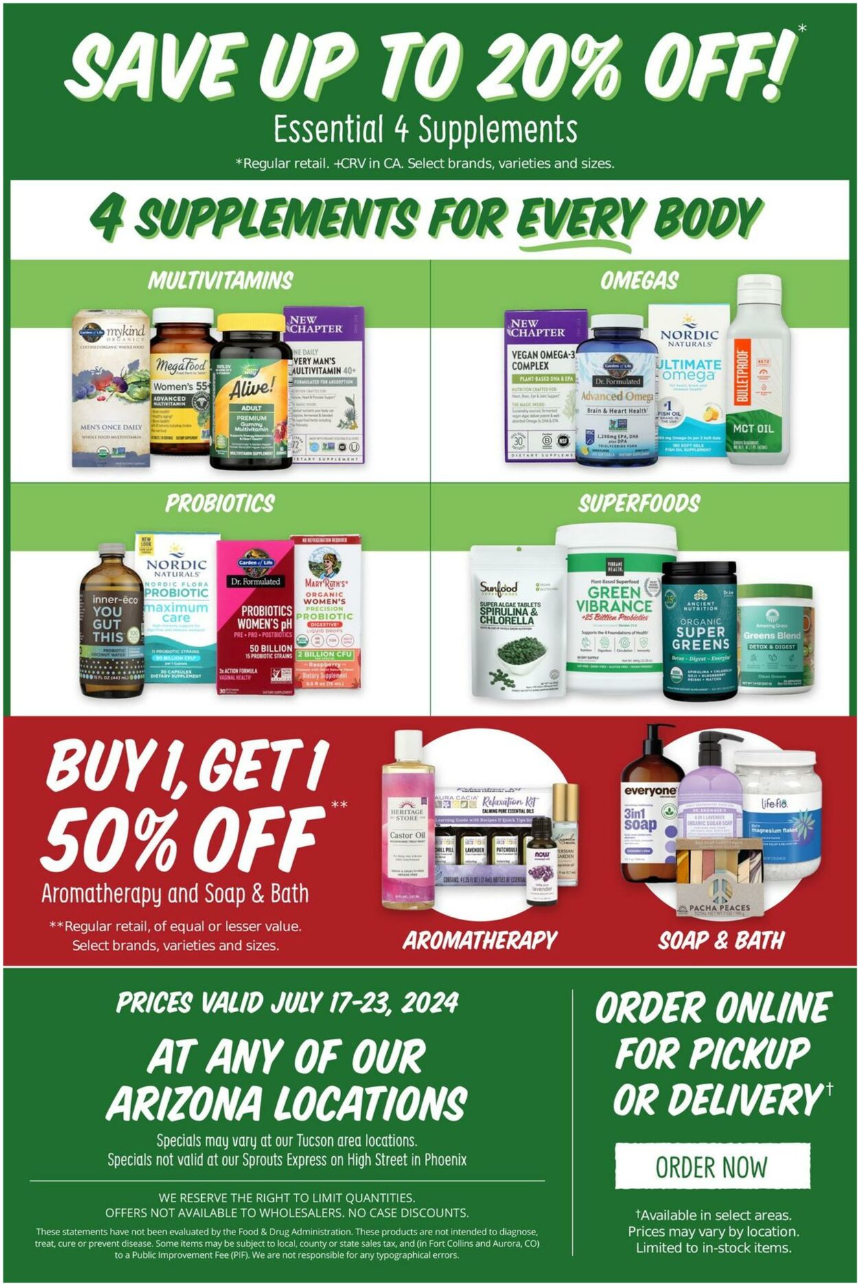 Weekly ad Sprouts 07/17/2024 - 07/23/2024