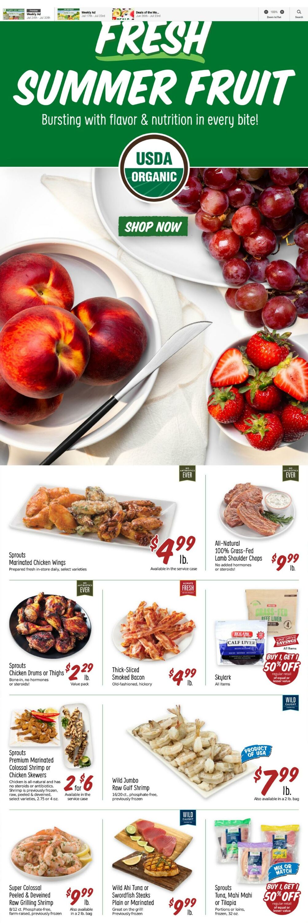 Weekly ad Sprouts 07/24/2024 - 07/30/2024