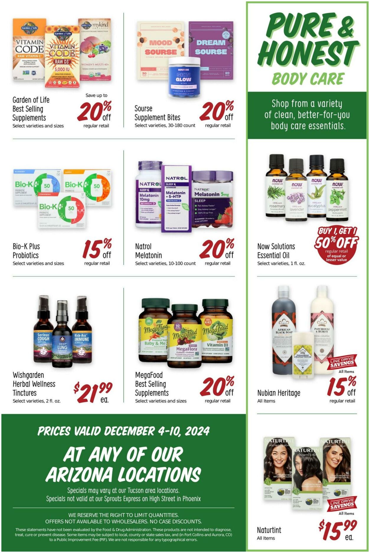 Weekly ad Sprouts 12/04/2024 - 12/10/2024