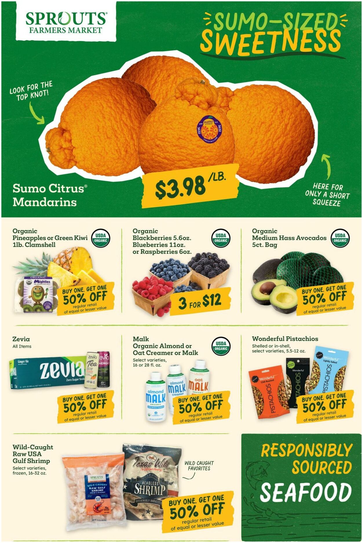 Weekly ad Sprouts 01/08/2025 - 01/14/2025