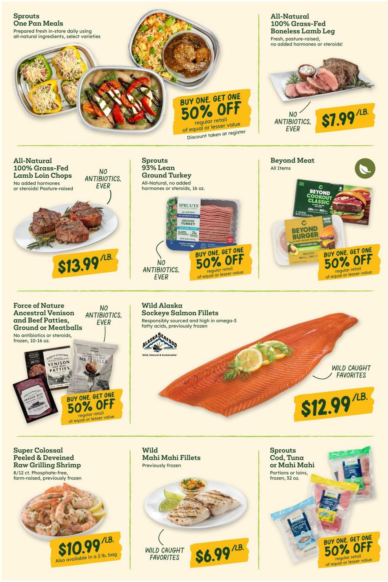 Weekly ad Sprouts 01/08/2025 - 01/14/2025