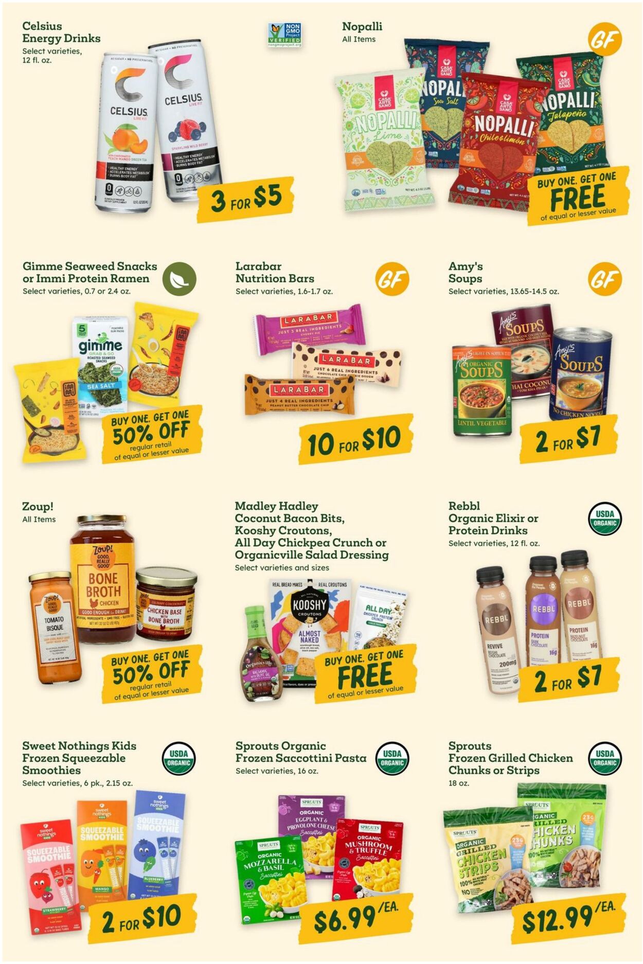 Weekly ad Sprouts 01/08/2025 - 01/14/2025